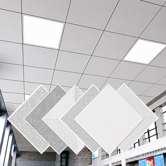 600x600 Aluminum Ceiling Panels Manufacturer | Custom Metal Ceiling Solutions