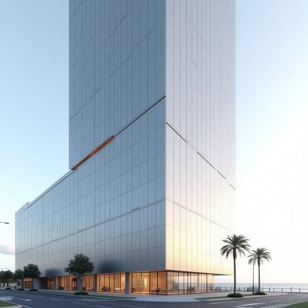 How Vertex Aluminum Facade Corporation Controls Wind Deflection and PVDF Tolerance in Solid Aluminium Cladding