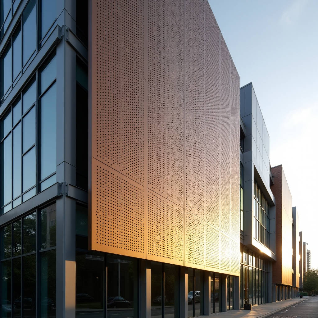 Engineering a Perforated Metal Screen Facade from Solid Aluminium Sheets for Wind Load and Durability