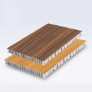 Realistic Wood Grain Aluminum Honeycomb Panel for Modern Architecture