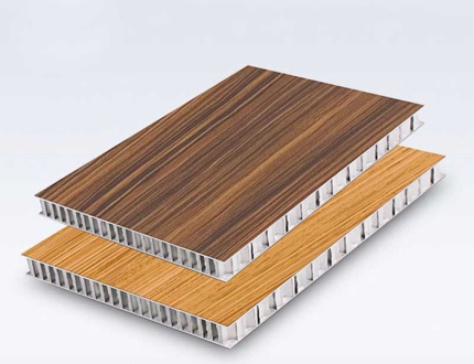 Realistic Wood Grain Aluminum Honeycomb Panel for Modern Architecture