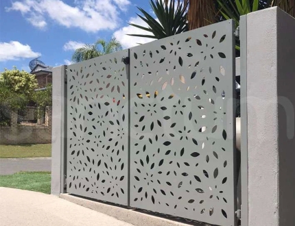 Laser Cut Aluminium Privacy Screens for Outdoor Decorative Panels
