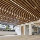 U-Shape Aluminum Baffle Ceiling Fireproof & Acoustic System