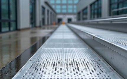 Perforated Aluminum Tread Plate Structural Load Capacity And Slip Resistance