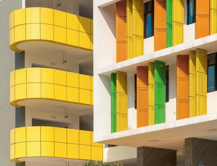 Laser Cut Perforated Aluminium Wall Panel Facade & Cladding System
